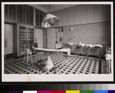 Salle d'opération du service d'ORL de l'Hôpital cantonal