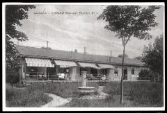 Pavillon d'isolement n°3: vue extérieure.