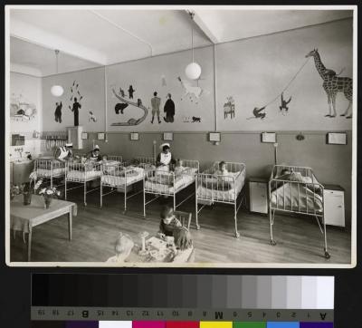 Hôpital cantonal: service d'ORL, chambre.