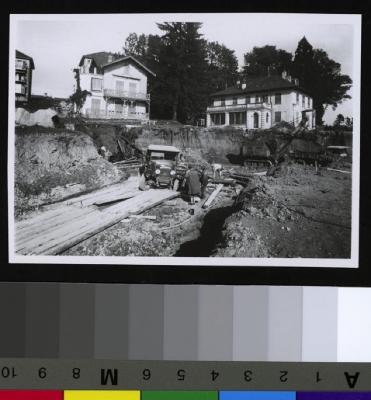 Chantier de construction de l'hôpital Nestlé.