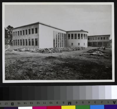 Institut d'anatomie pathologique: nouveau bâtiment en construction.