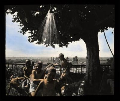 Santé publique: lutte contre la tuberculose (LVT), cure préventive de soleil et de gymnastique de Begnins.