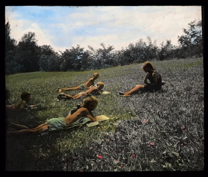 Santé publique: lutte contre la tuberculose (LVT), cure préventive de soleil et de gymnastique de Begnins.