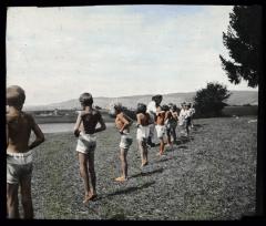 Santé publique: lutte contre la tuberculose (LVT), cure préventive de soleil et de gymnastique de Begnins.
