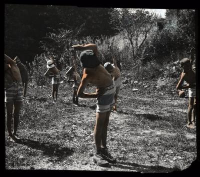 Santé publique: lutte contre la tuberculose (LVT), cure préventive de soleil et de gymnastique de Begnins.