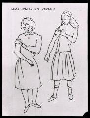 Document pédagogique dédié à l'information du public, dessin.