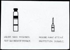 Document pédagogique dédié à l'information du public, dessin.