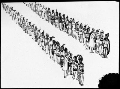 Document pédagogique dédié à l'information du public, dessin.