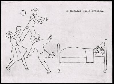 Document pédagogique dédié à l'information du public, dessin.