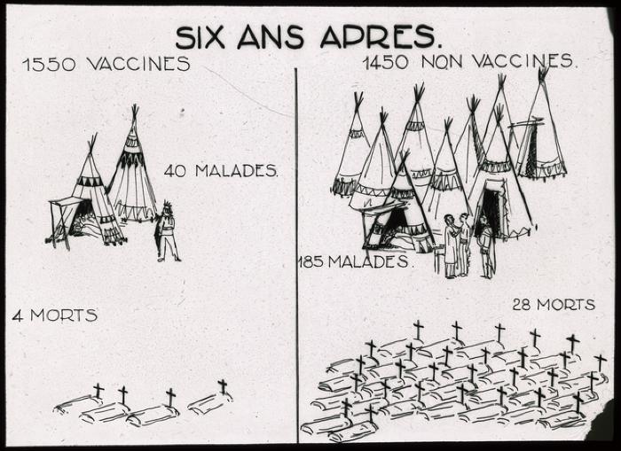 Document pédagogique dédié à l'information du public, statistiques (incidence vaccin).