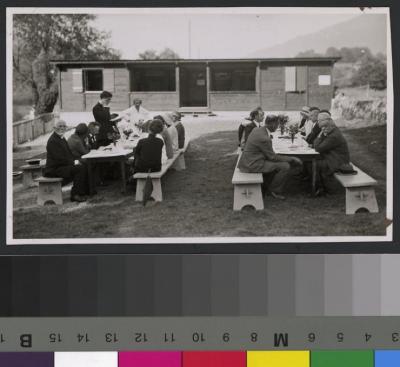 Fête d'inauguration de la nouvelle cure d'air de Vevey.