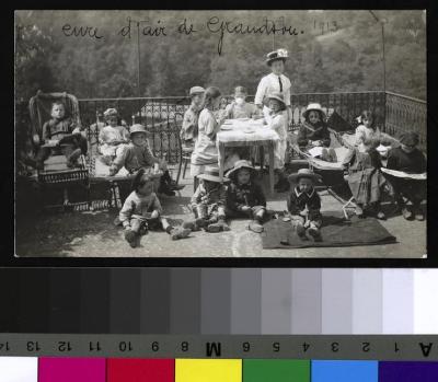 Participants à la Cure d'air de Grandson posant.