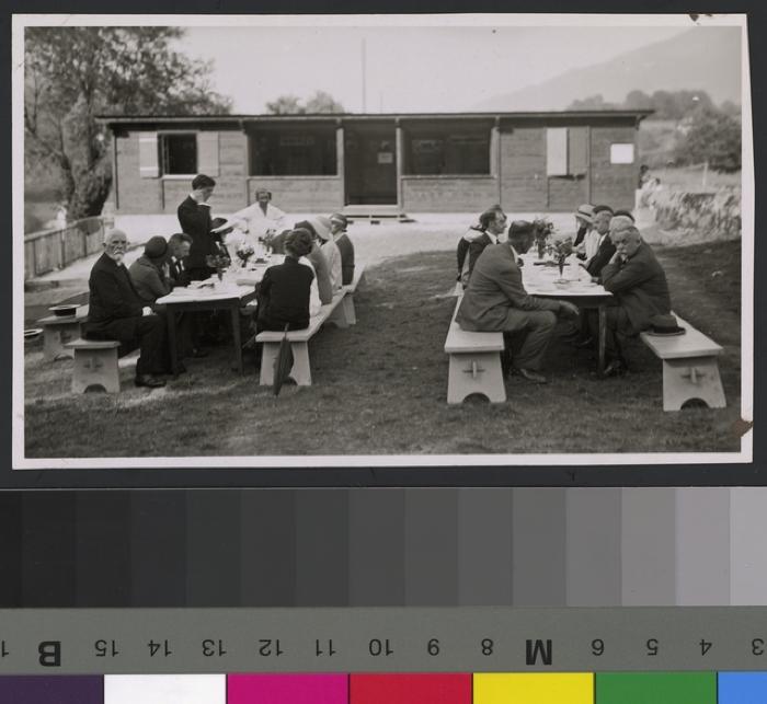 Fête d'inauguration de la nouvelle cure d'air de Vevey.