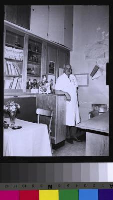 Portrait du Prof. Reymond, responsable de l'équipe d'anesthésie.