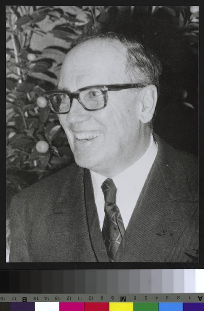 Portrait d'Alfredo Vannotti