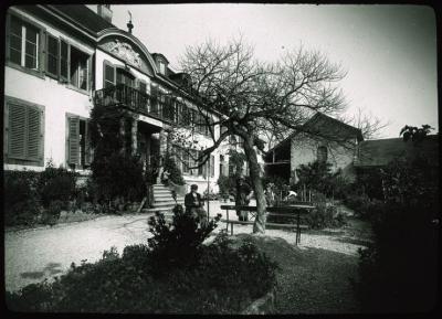 Asile Cottier, Orny, le jardin de repos.