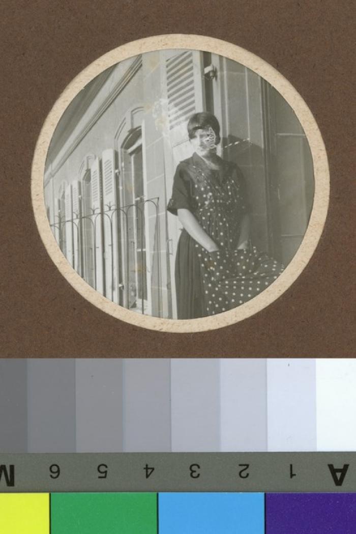 Portrait d'une femme.