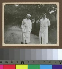 Portrait du Dr. César Roux avec un collègue.
