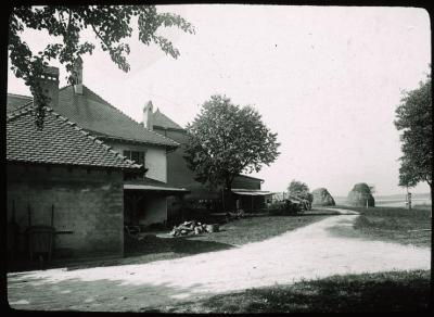 Asile Baud, vue sur la partie rurale de l'asile.