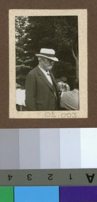 Portait de César Roux.