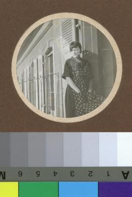 Portrait d'une femme.