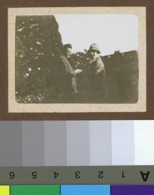 Portait d'un homme et d'une femme.