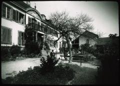 Asile Cottier, Orny, le jardin de repos.