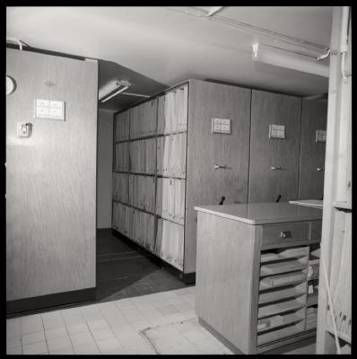 Hôpital cantonal: service de radiologie, archives.