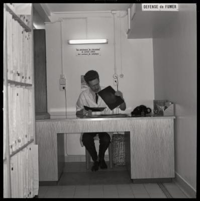 Hôpital cantonal: service de radiologie, archives.