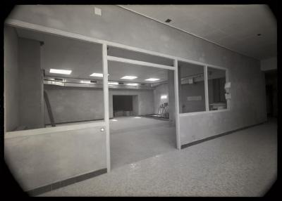 Hôpital cantonal: service de radiologie, locaux Bétatron.