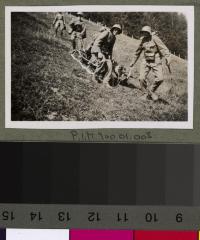 Exercice sanitaire en montagne à Saanenmöser.