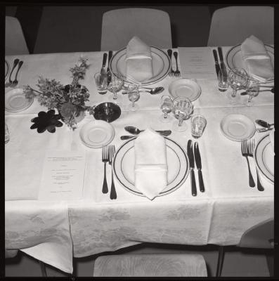 Hôpital cantonal: le réfectoire.