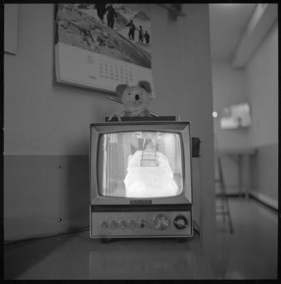 Appareil de radiologie: bombe Cobalt, écran.