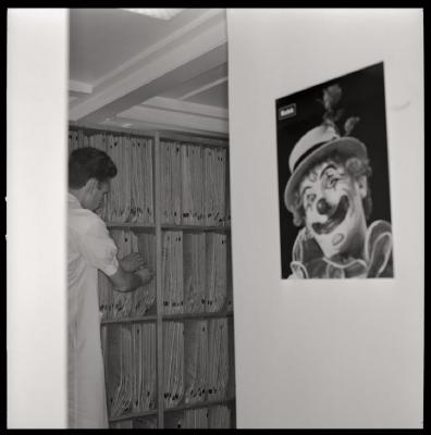 Hôpital cantonal: service de radiologie, archives.