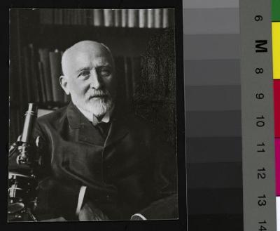 Portrait en buste du Prof. Edouard Bugnion