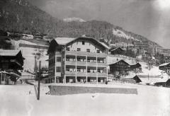 Santé publique: lutte contre la tuberculose (LVT), bâtiment dit Belmont à Leysin.