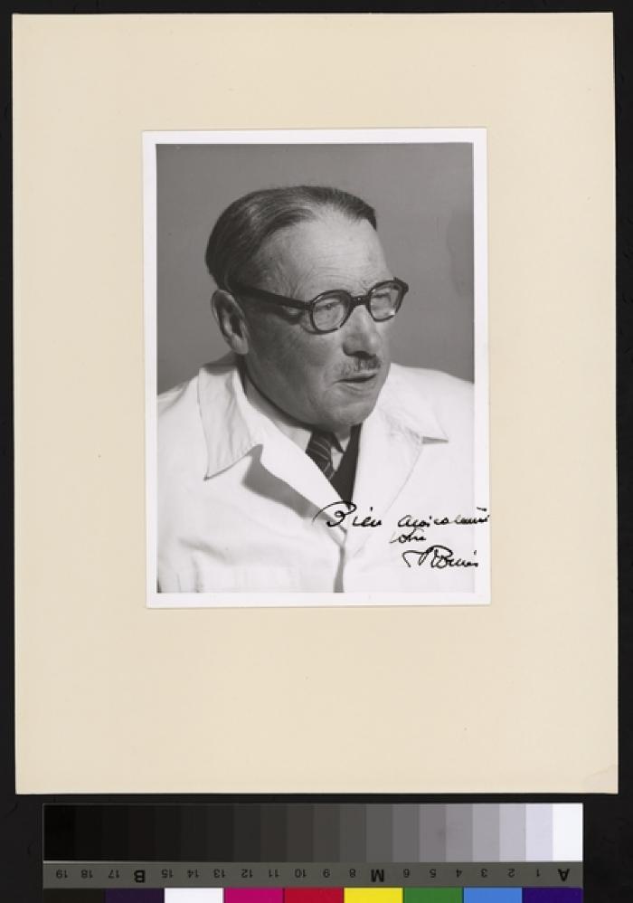 Portrait du Prof. Henri Auguste Rollier.