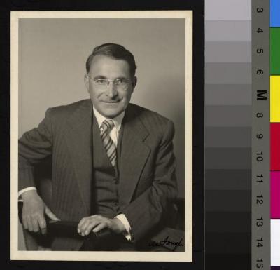 Portrait du Prof. Eugène Urech.